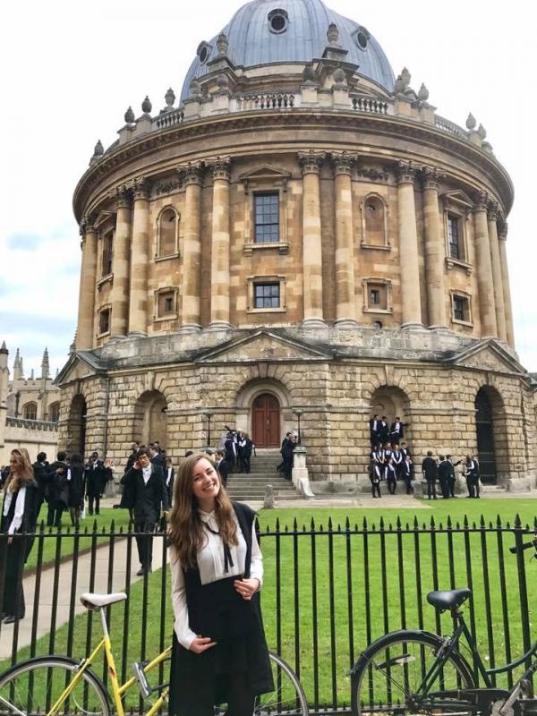 Kate Kulwicki, class of 2017 at Oxford