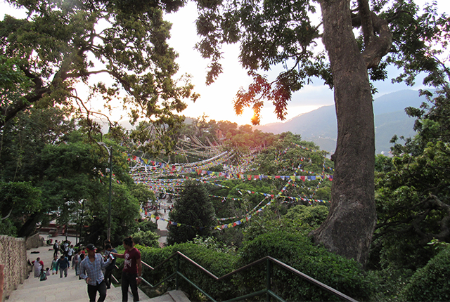 Scenic view of Nepal