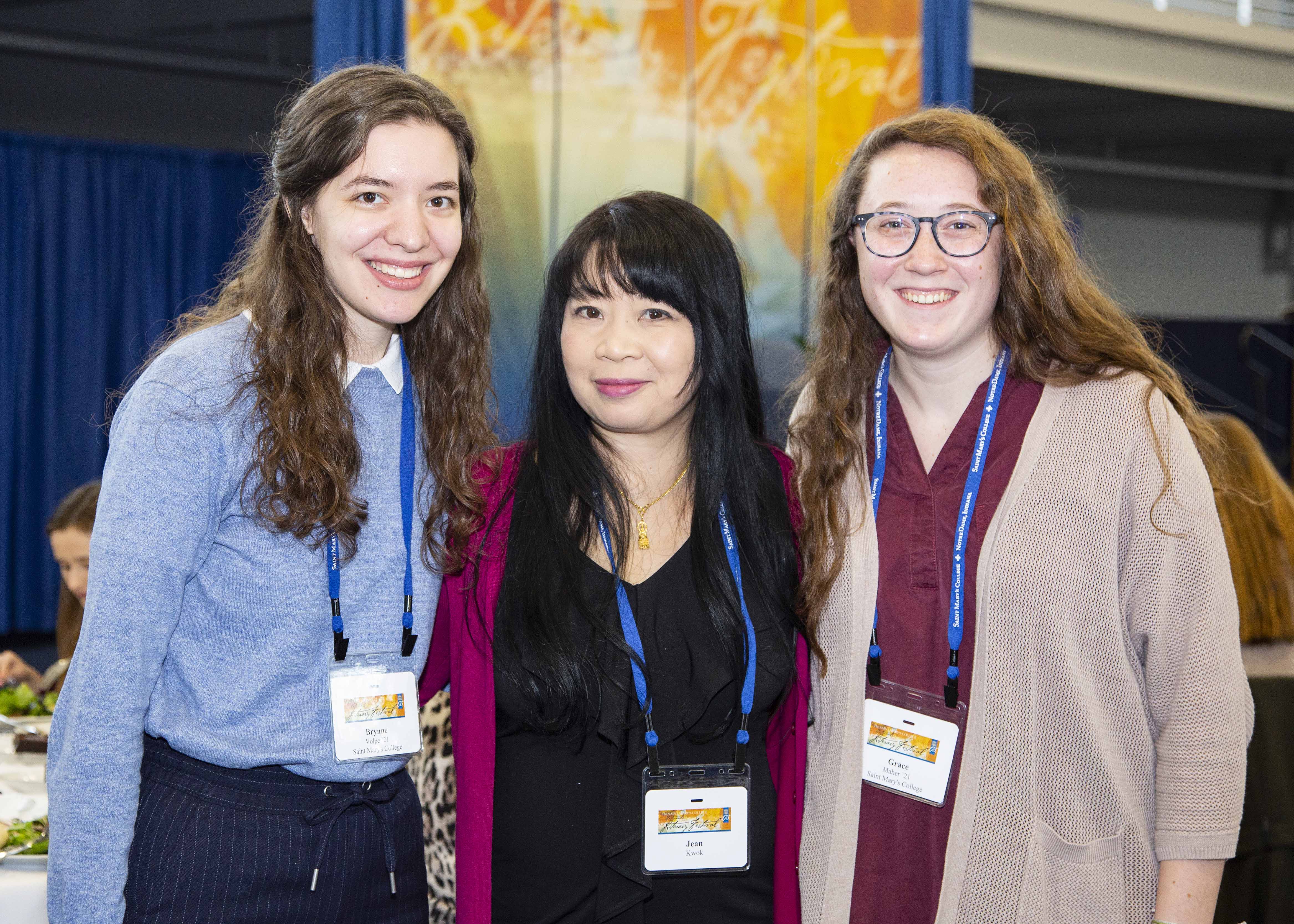 BRYNNE VOLPE, JEAN KWOK AND GRACE MAHER